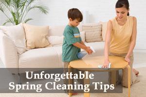 Thinking Spring?  Cleaning Tips You Won’t Want to Forget