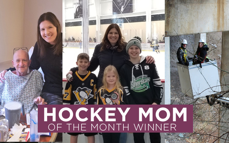 Congratulations to our April Hockey Mom Winner!