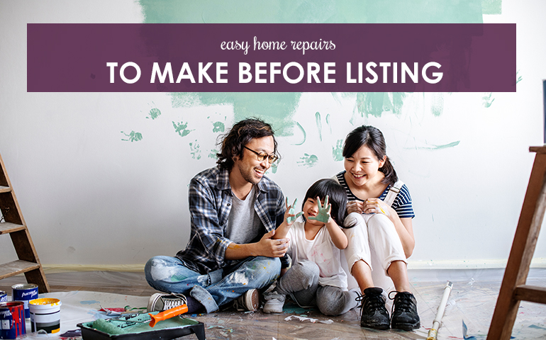Easy Home Repairs To Make Before Listing