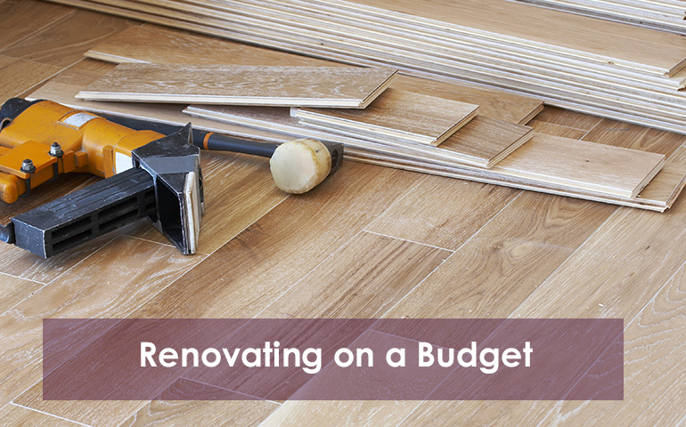 Renovating on a Budget