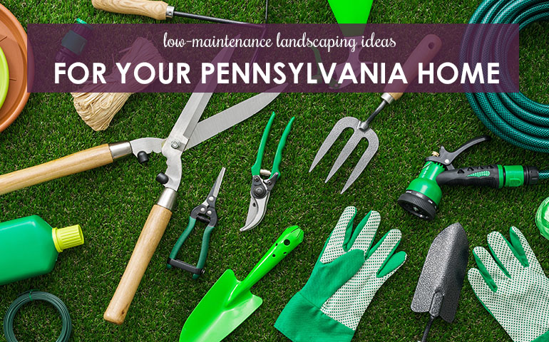 Low-Maintenance Landscaping Ideas for Your Pennsylvania Home