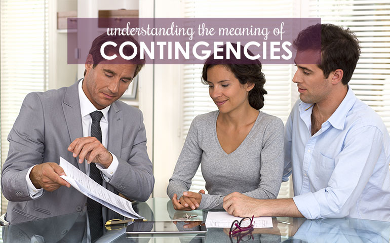 Contingent Offer, Contingent Sale... Contingent Confusion? Here's Help!