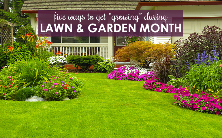 Five Tips to Get Growing During National Lawn and Garden Month