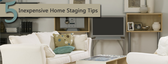 5 Inexpensive Home Staging Ideas