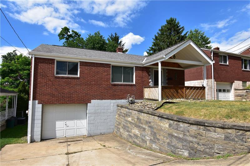 424 Sunnyland Avenue, Pittsburgh (Overbrook), PA 15227 Overbrook Real Estate