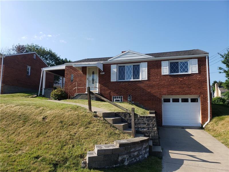 725 Esther St, Pittsburgh (Overbrook), PA 15227 Overbrook Real Estate